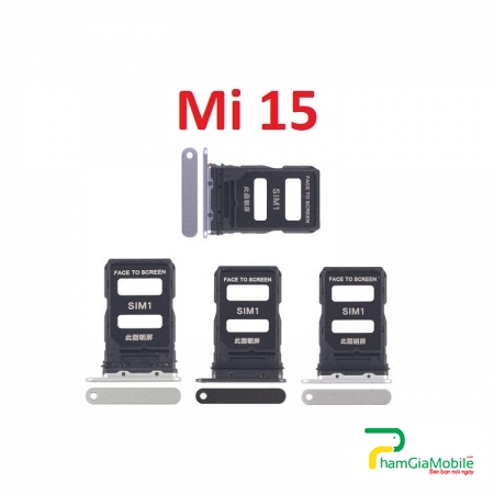 Khay Sim For Xiaomi Mi 15 SIM Card Tray Zin New